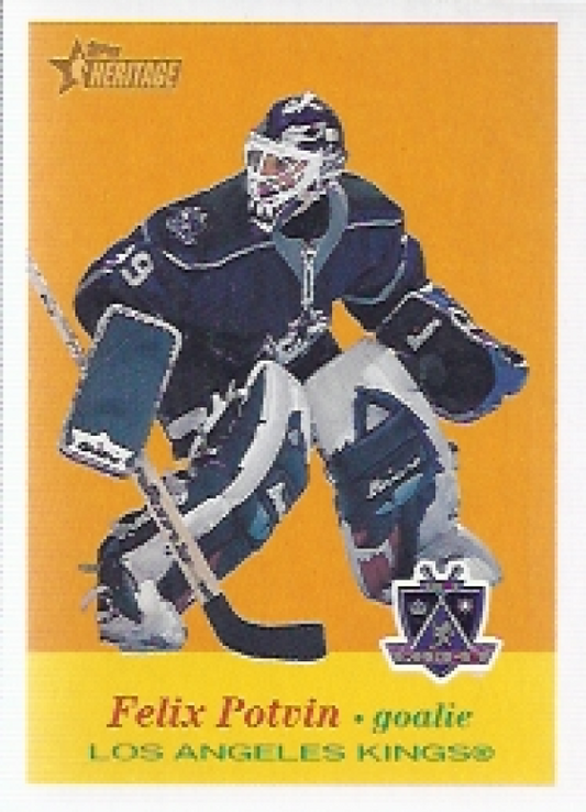 NHL 2001-02 Topps Heritage - No 65 - Felix Potvin