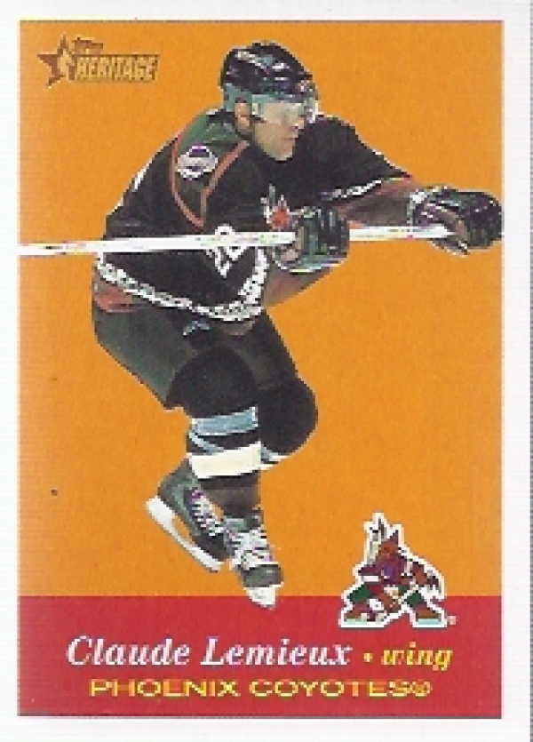 NHL 2001-02 Topps Heritage - No 68 - Claude Lemieux