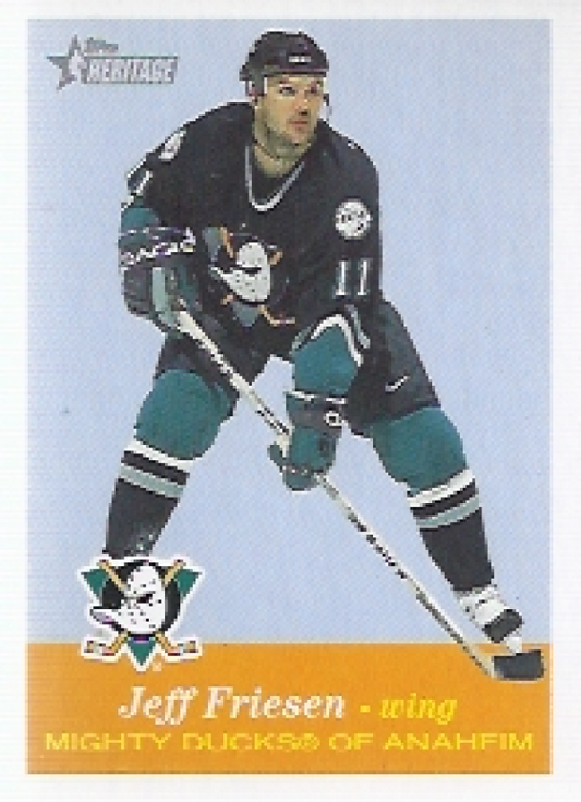 NHL 2001-02 Topps Heritage - No 73 - Jeff Friesen