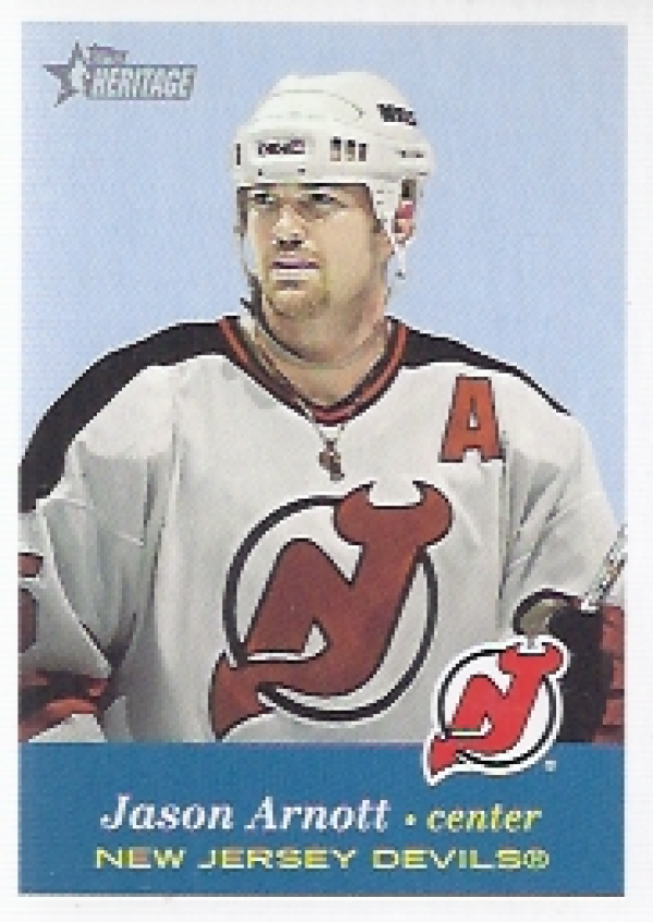 NHL 2001-02 Topps Heritage - No 75 - Jason Arnott