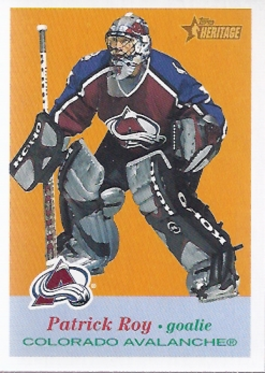 NHL 2001-02 Topps Heritage - No 76 - Patrick Roy