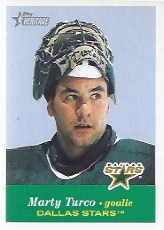 NHL 2001-02 Topps Heritage - No 78 - Marty Turco