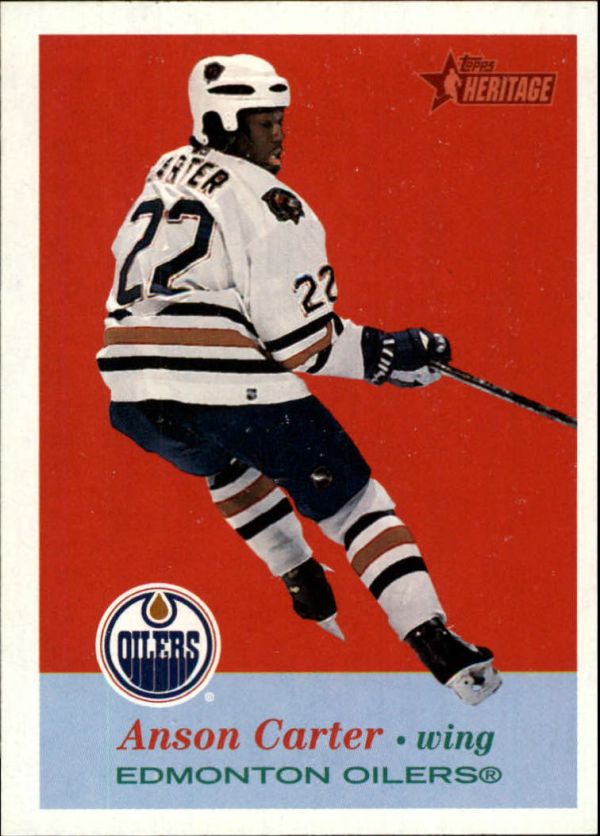 NHL 2001-02 Topps Heritage - No 80 - Anson Carter