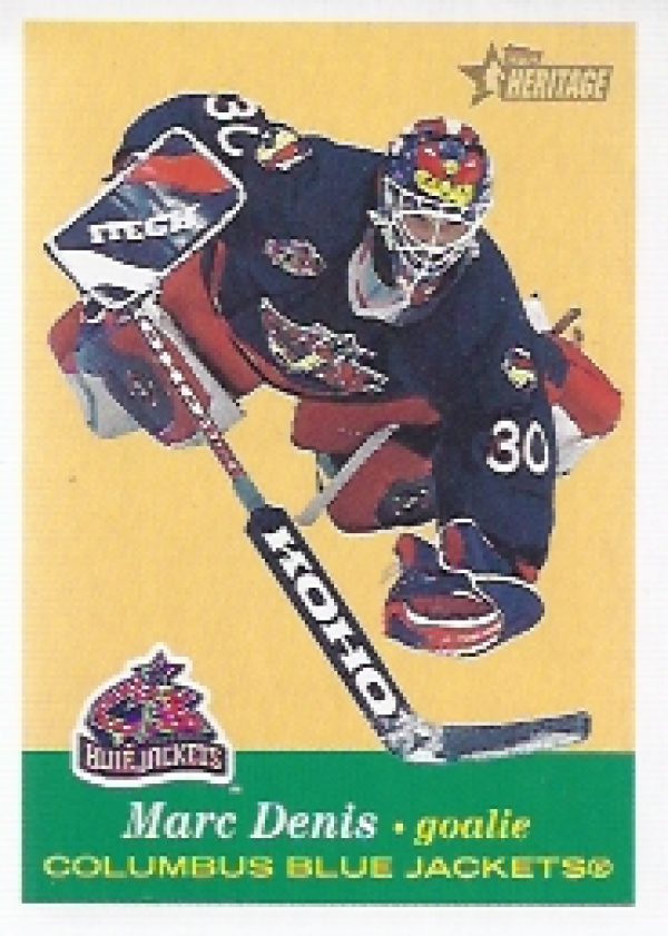 NHL 2001-02 Topps Heritage - No 86 - Marc Denis