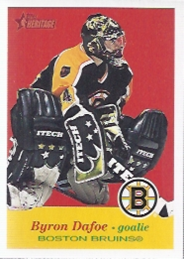 NHL 2001-02 Topps Heritage - No 90 - Byron Dafoe