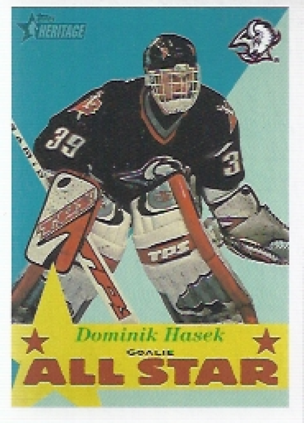 NHL 2001-02 Topps Heritage - No 116 - Dominik Hasek