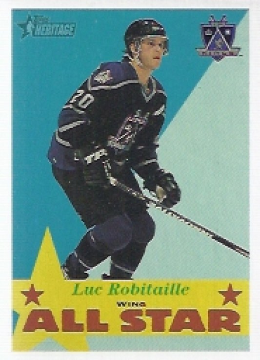 NHL 2001-02 Topps Heritage - No 122 - Luc Robitaille