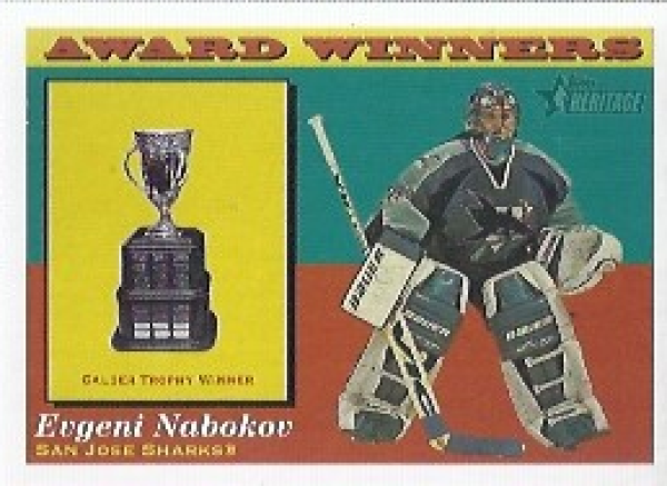 NHL 2001-02 Topps Heritage - No 133 - Evgeni Nabokov