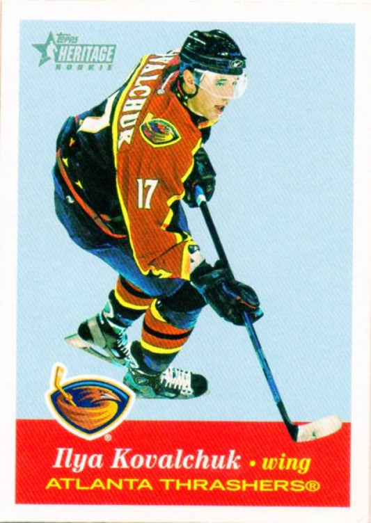 NHL 2001-02 Topps Heritage - No 138 - Ilya Kovalchuk