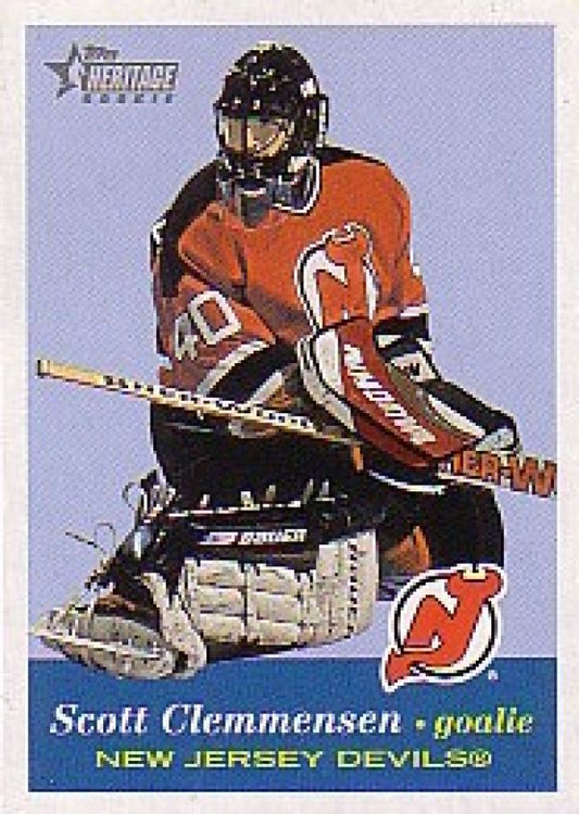 NHL 2001-02 Topps Heritage - No 157 - Scott Clemmensen