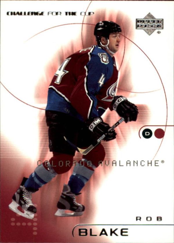 NHL 2001-02 UD Challenge for the Cup - No 16 - Rob Blake