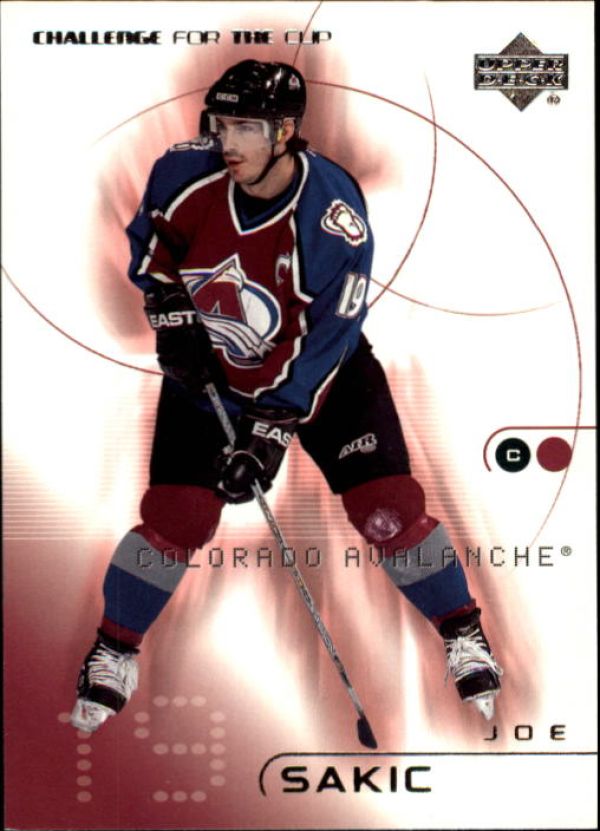 NHL 2001-02 UD Challenge for the Cup - No 17 - Joe Sakic