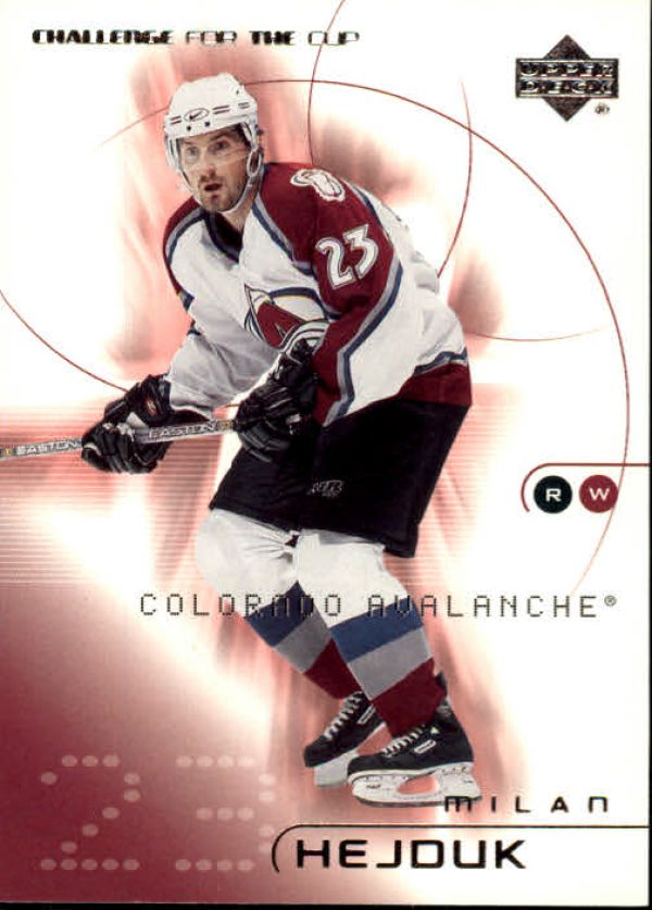 NHL 2001-02 UD Challenge for the Cup - No 18 - Milan Hejduk