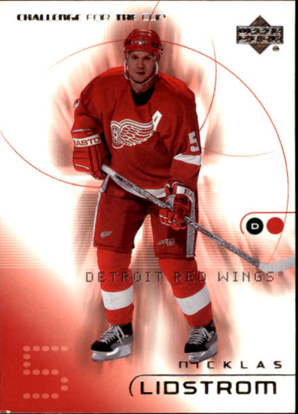 NHL 2001-02 UD Challenge for the Cup - No 30 - Nicklas Lidstrom