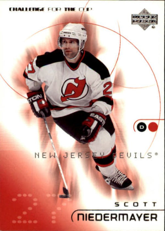 NHL 2001-02 UD Challenge for the Cup - No 51 - Scott Niedermayer