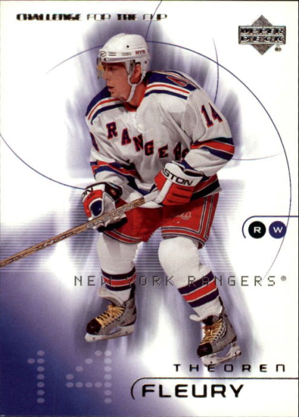 NHL 2001-02 UD Challenge for the Cup - No 58 - Theoren Fleury