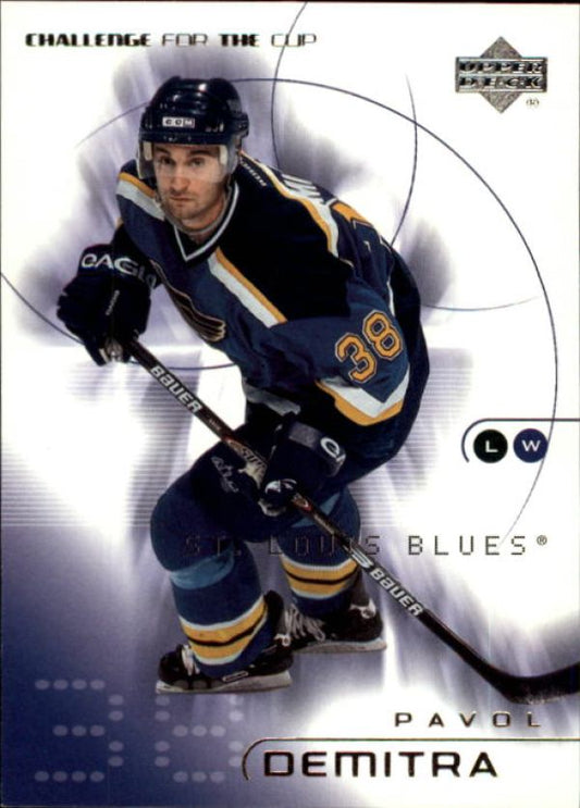 NHL 2001-02 UD Challenge for the Cup - No 76 - Pavol Demitra