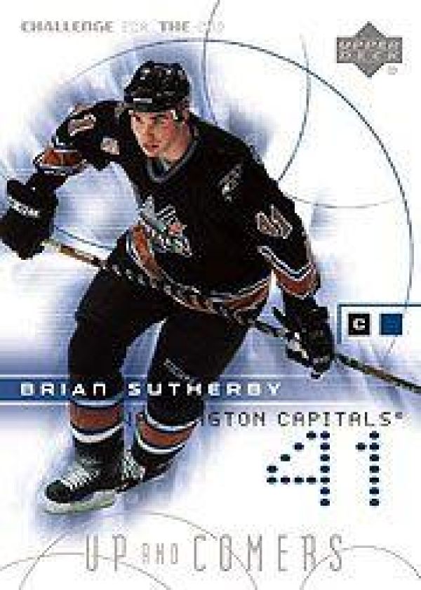 NHL 2001-02 UD Challenge for the Cup - No 134 - Brian Sutherby