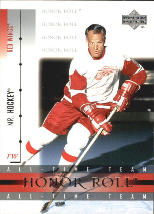 NHL 2001-02 Upper Deck Honor Roll - No 3 - Gordie Howe Mr. Hockey