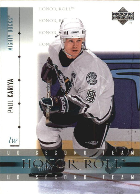 NHL 2001-02 Upper Deck Honor Roll - No 13 - Paul Kariya