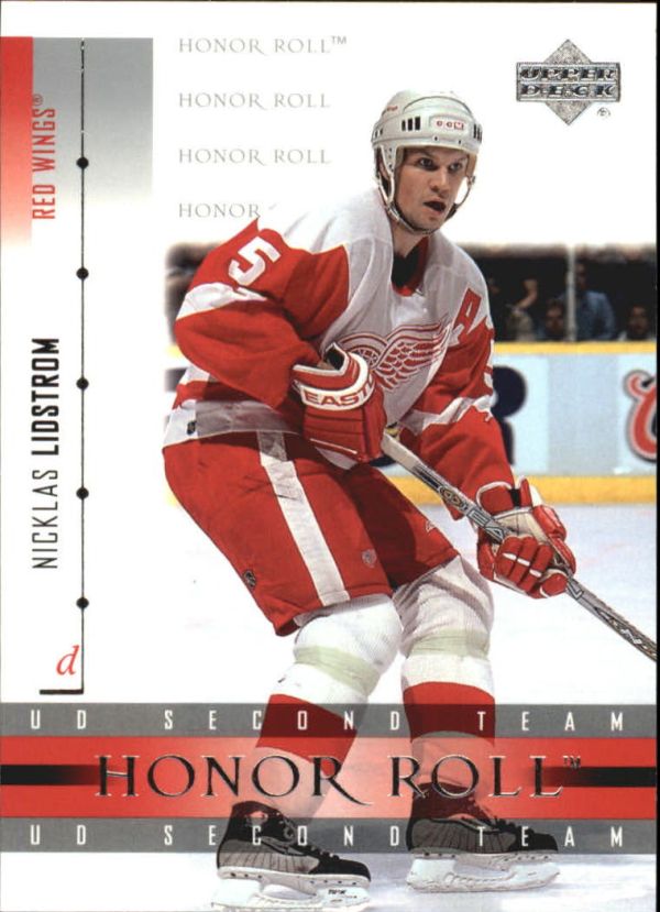 NHL 2001-02 Upper Deck Honor Roll - No. 16 - Nicklas Lidstrom