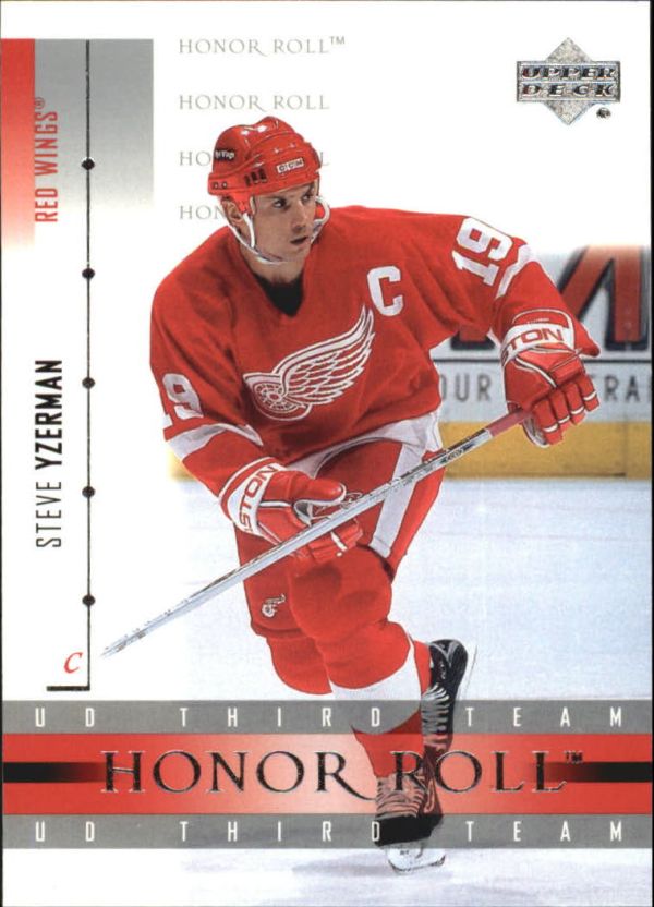 NHL 2001-02 Upper Deck Honor Roll - No 20 - Steve Yzerman