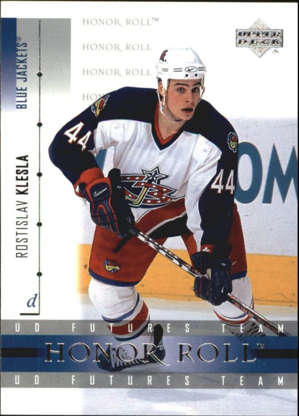 NHL 2001-02 Upper Deck Honor Roll - No. 28 - Rostislav Klesla