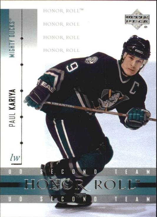 NHL 2001-02 Upper Deck Honor Roll - No. 43 - Paul Kariya