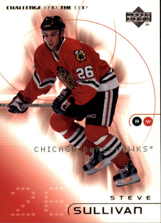 NHL 2001-02 UD Challenge for the Cup - No 15 - Steve Sullivan