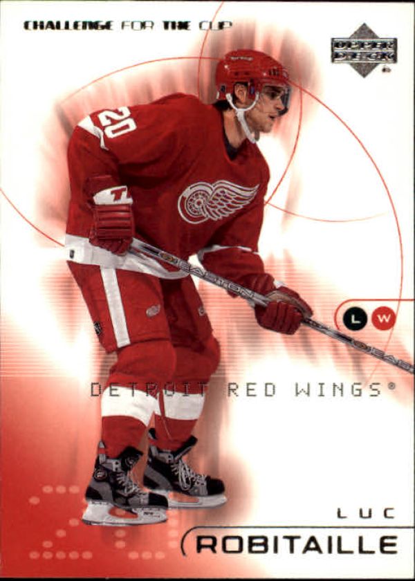 NHL 2001-02 UD Challenge for the Cup - No 31 - Luc Robitaille