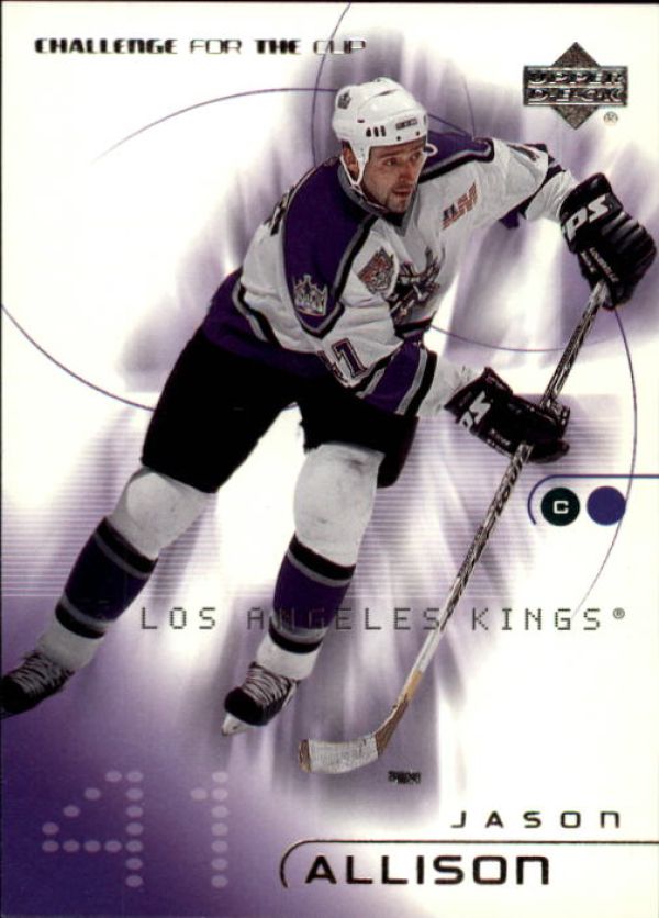 NHL 2001-02 UD Challenge for the Cup - No 39 - Jason Allison