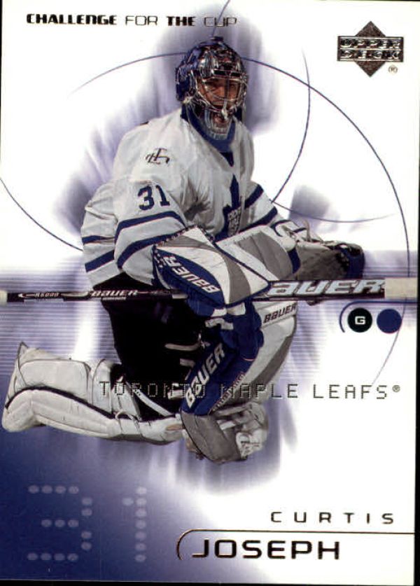 NHL 2001-02 UD Challenge for the Cup - No 82 - Curtis Joseph