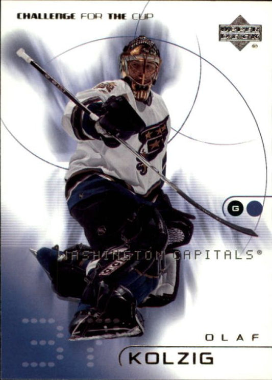 NHL 2001-02 UD Challenge for the Cup - No 89 - Olaf Kolzig