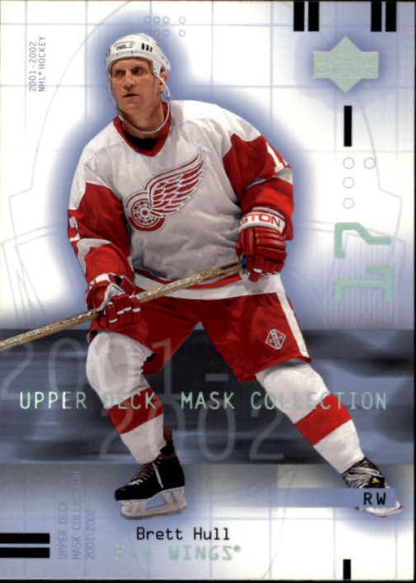 NHL 2001-02 UD Mask Collection - No 34 - Brett Hull