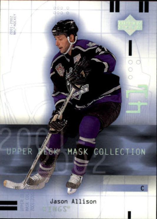 NHL 2001-02 UD Mask Collection - No 43 - Jason Allison