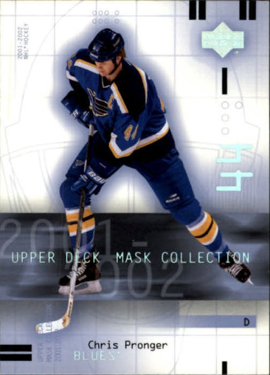 NHL 2001-02 UD Mask Collection - No 84 - Chris Pronger