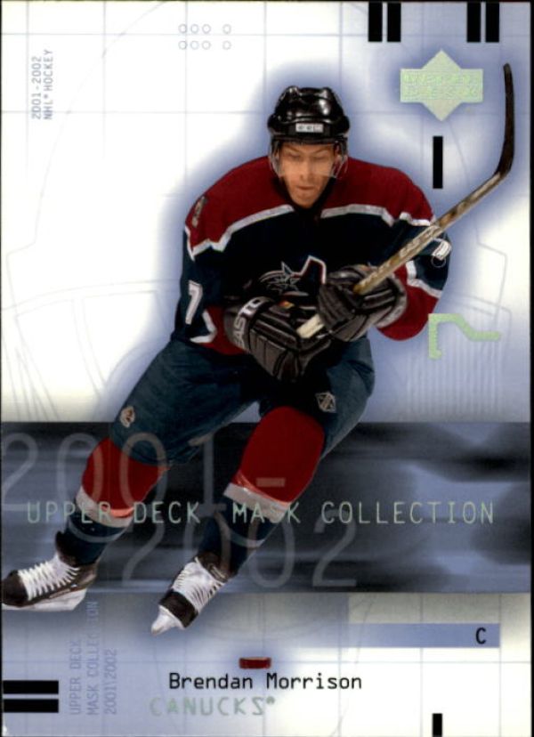 NHL 2001-02 UD Mask Collection - No 93 - Brendan Morrison