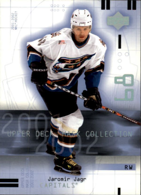 NHL 2001-02 UD Mask Collection - No 100 - Jaromir Jagr