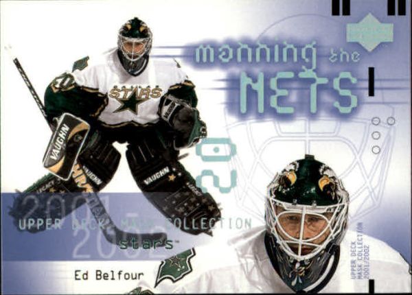 NHL 2001-02 UD Mask Collection - No 110 - Ed Belfour