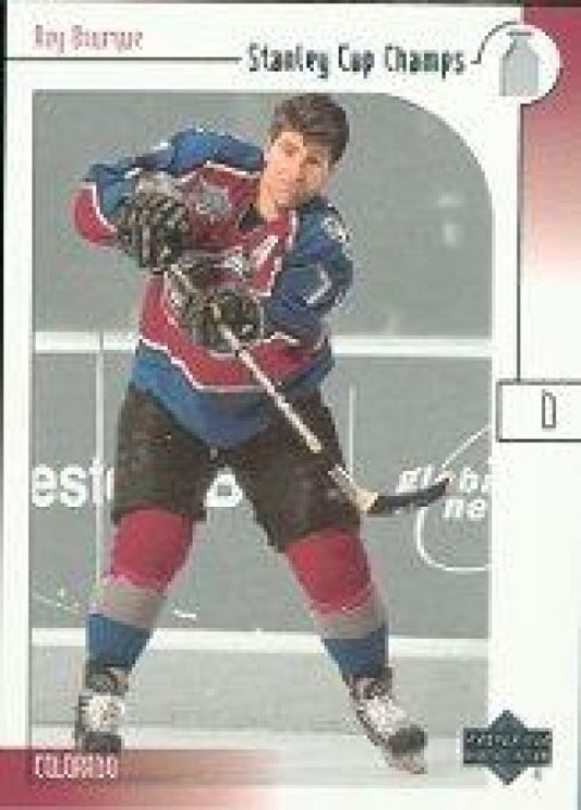 NHL 2001-02 UD Stanley Cup Champs - No 5 - Ray Bourque