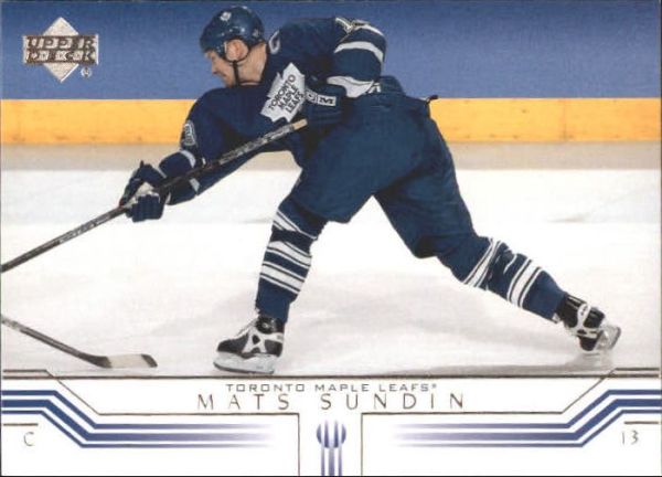 NHL 2001-02 Upper Deck - No 164 - Mats Sundin