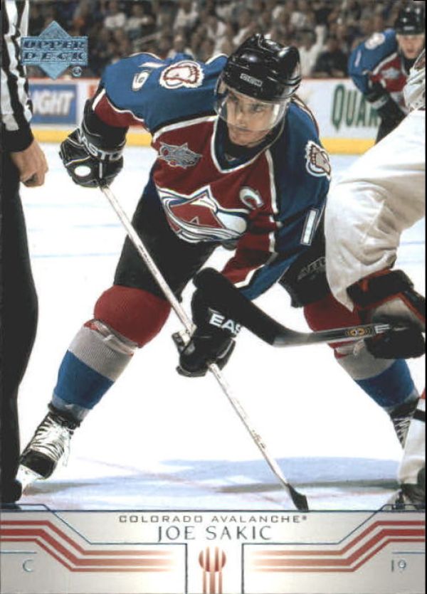 NHL 2001-02 Upper Deck - No 274 - Joe Sakic