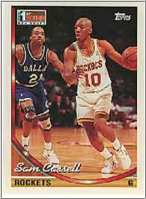 NBA 1993-94 Topps - No. 301 - Sam Cassell