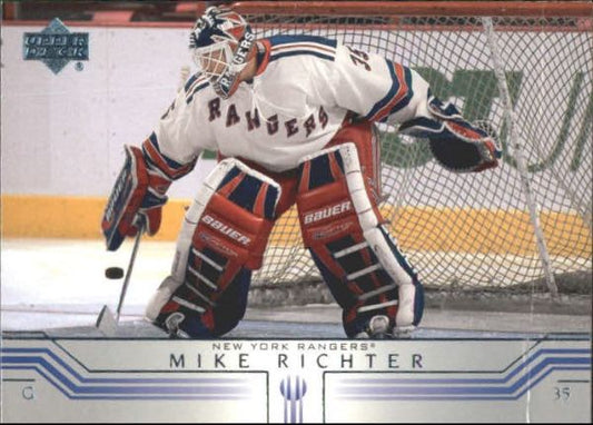 NHL 2001-02 Upper Deck - No 344 - Mike richter