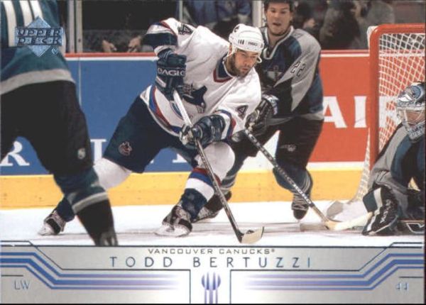 NHL 2001-02 Upper Deck - No 401 - Todd Bertuzzi