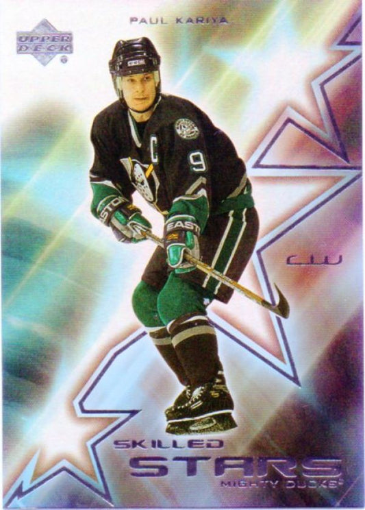 NHL 2001-02 Upper Deck Skilled Stars - No SS1 - Paul Kariya