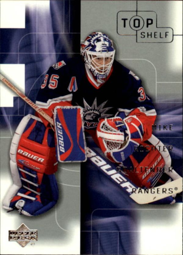 NHL 2001-02 UD Top Shelf - No 107 - Mike Richter