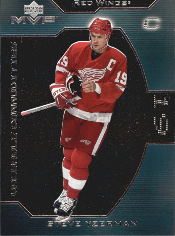 NHL 2001-02 Upper Deck MVP Valuable Commodities - No VC1 - Steve Yzerman