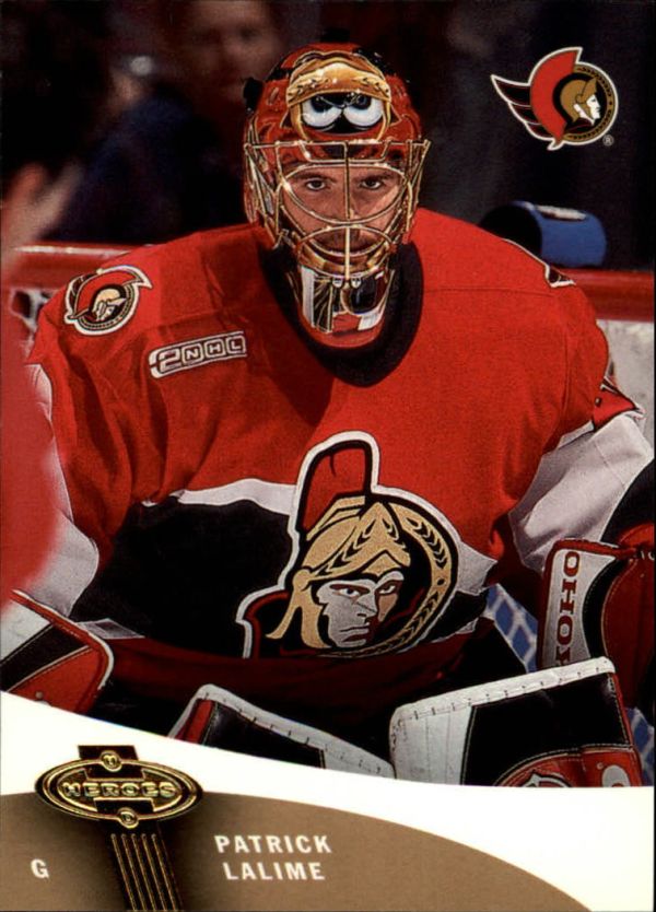 NHL 2000-01 UD Heroes - No 85 - Patrick Lalime