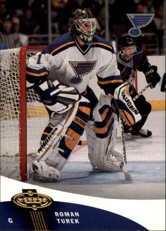 NHL 2000-01 UD Heroes - No 104 - Roman Turek